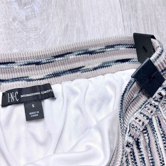 Fringe Knit Pencil Skirt S - Picture 3 of 4